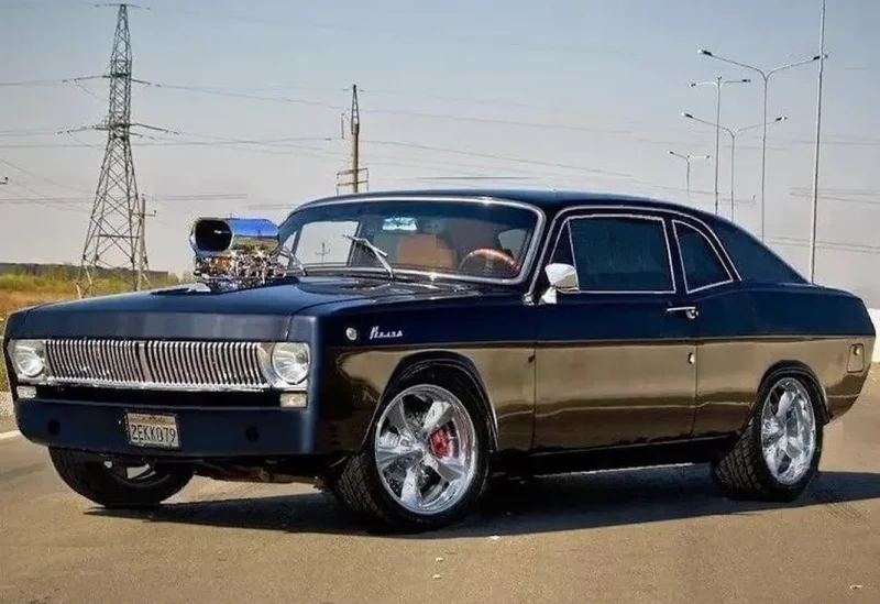 Тюнингованная ГАЗ 24