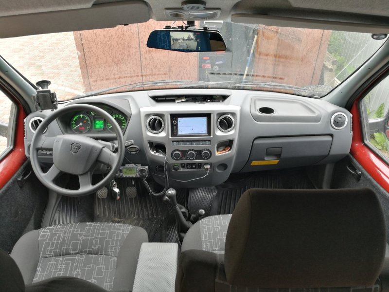 Газель 3302 кабина внутри