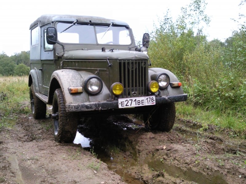 ГАЗ 69 Ржавый