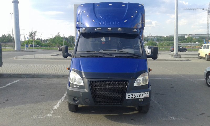 Бампер Газель бизнес цвет Балтика