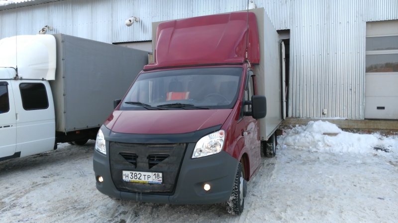 Передний бампер Газель бизнес переделка на Газель ГАЗ-3302