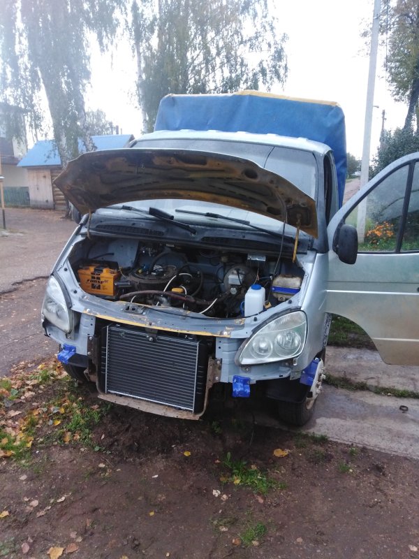 Газель 2705 без бампера