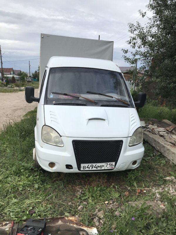 Газель Некст серая