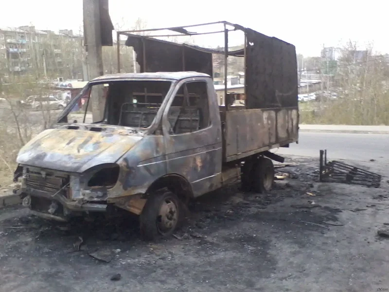 Поджег машины Никольский Газель