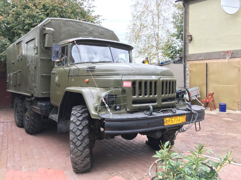 ЗИЛ 131 военный кабина