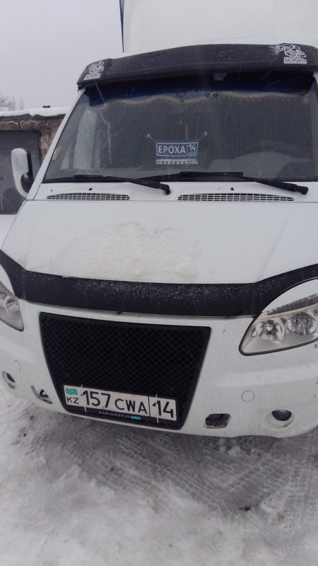 Газель бизнес с белым бампером