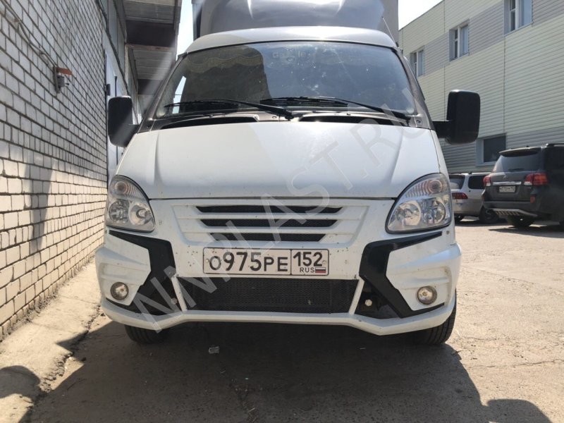 Бампер спорт на Газель бизнес 3302