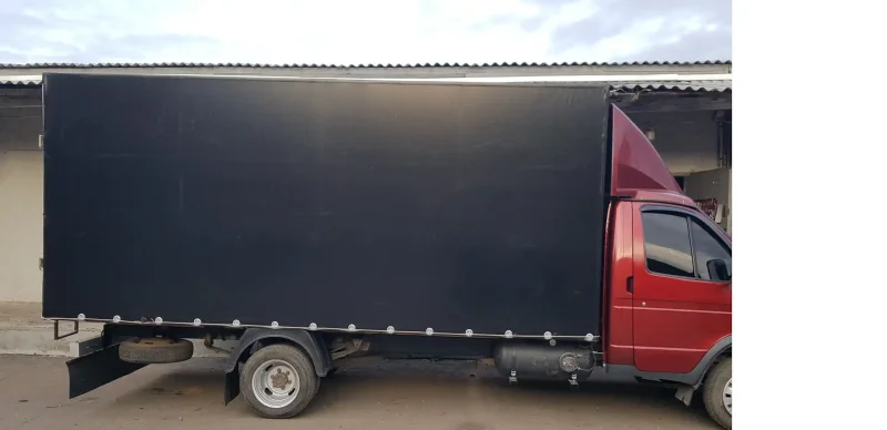 Газель 4м черный тент