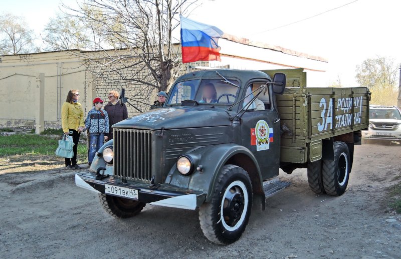 ГАЗ 51 С прицепом