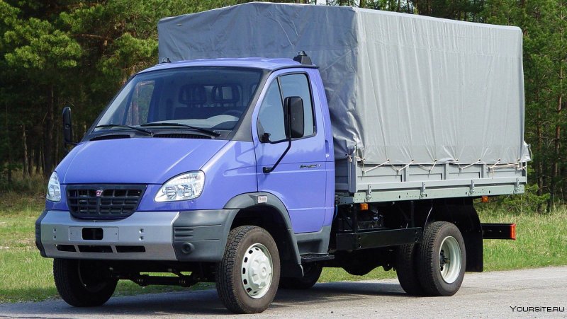 ГАЗ 3302 тент 4.20 синяя
