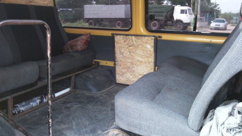 Газель 2705 пассажирская салон