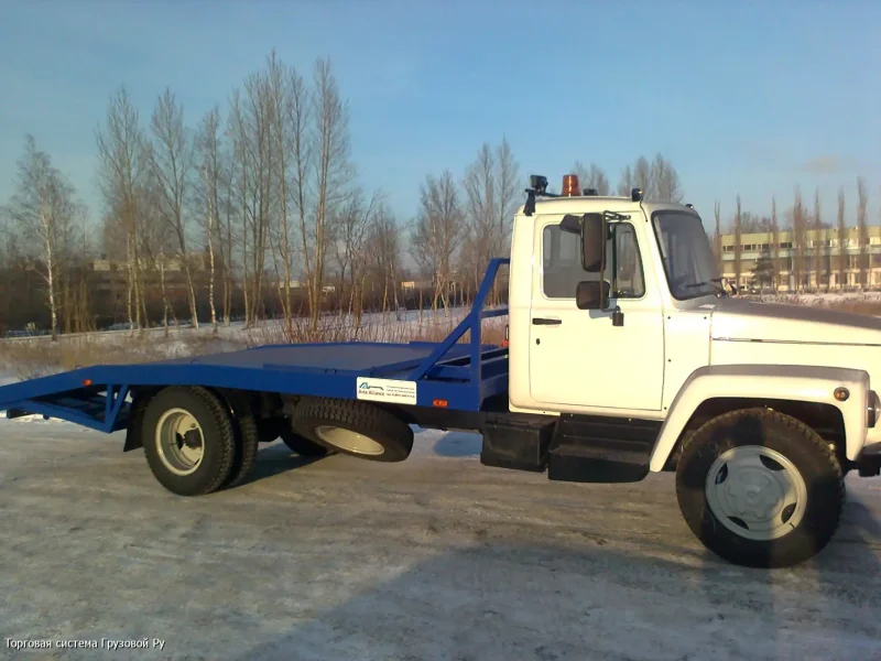 ГАЗ 3309 эвакуатор манипулятор