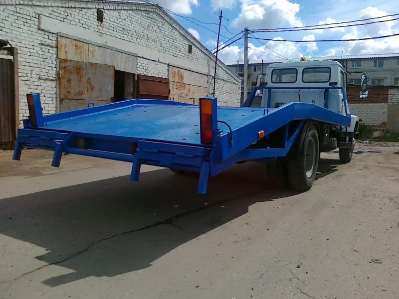 ГАЗ 3307 эвакуатор с КМУ