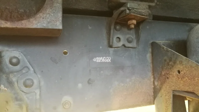 ГАЗ 3307 вин на раме