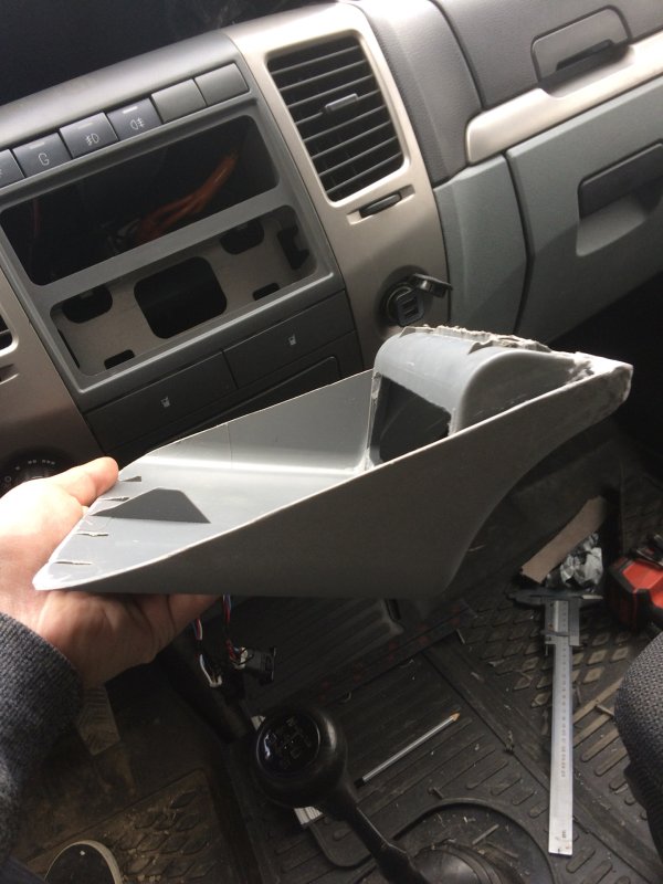 Консоль ящик на Газель 3302