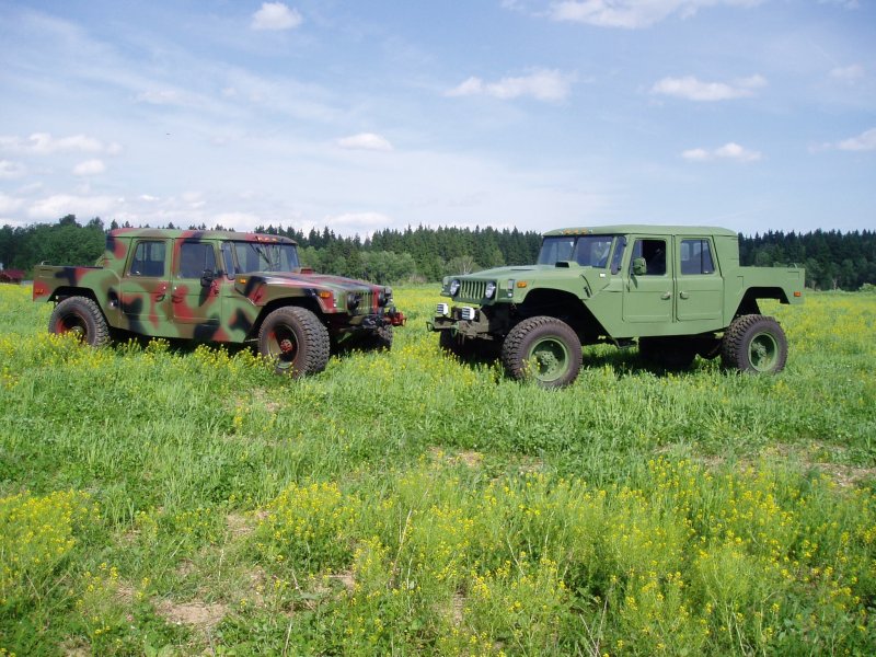 Хаммер из ГАЗ 66 Партизан