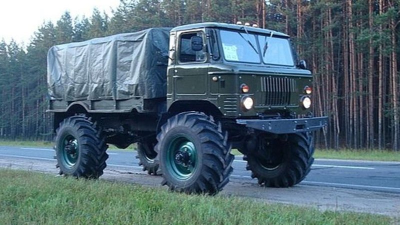 ГАЗ 66 вездеход