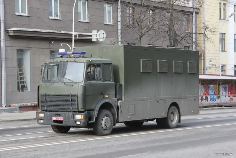 ПАЗ 653 милиция