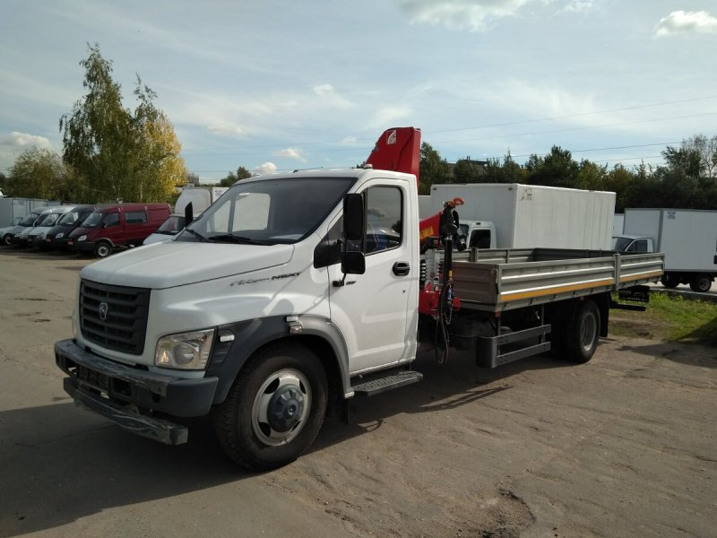 ГАЗ газон next c41r33 с КМУ