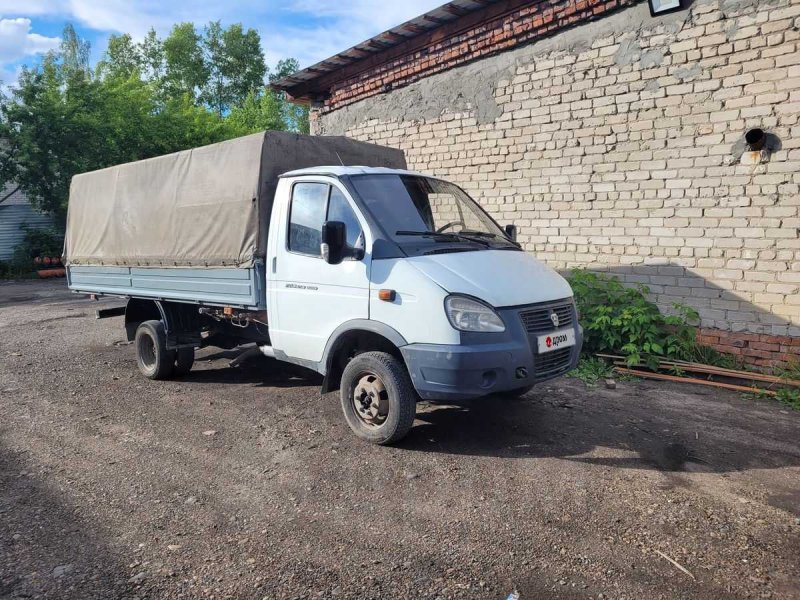 Газель грузовая синяя