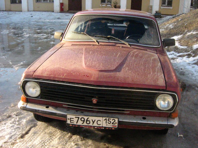 ГАЗ 24 без радиатора