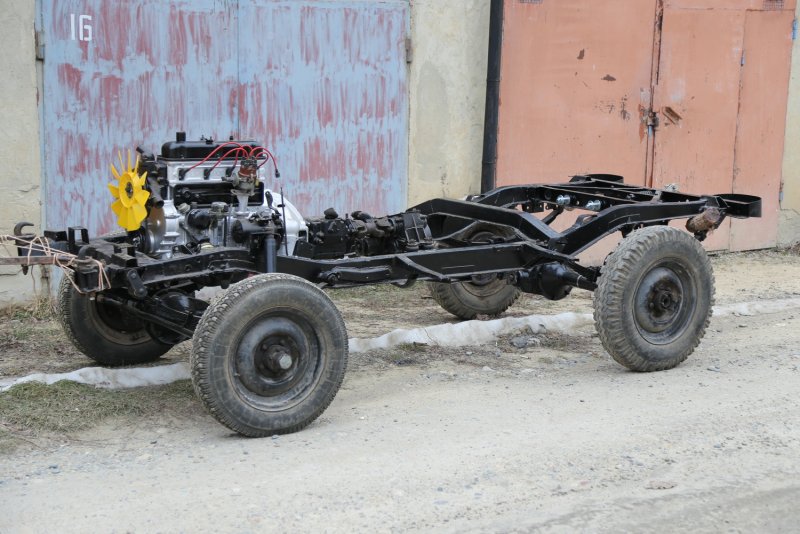 ГАЗ 66 рама шасси номер