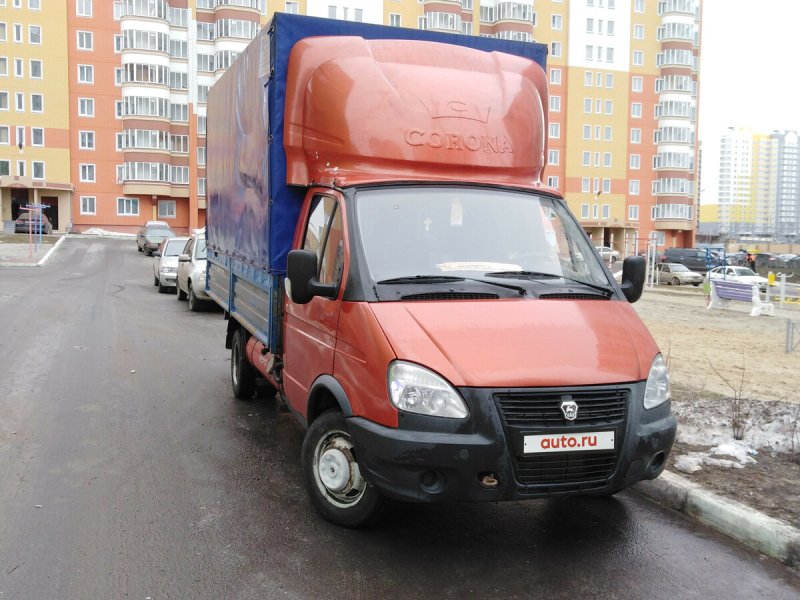 Красный Газель Некст красный тент