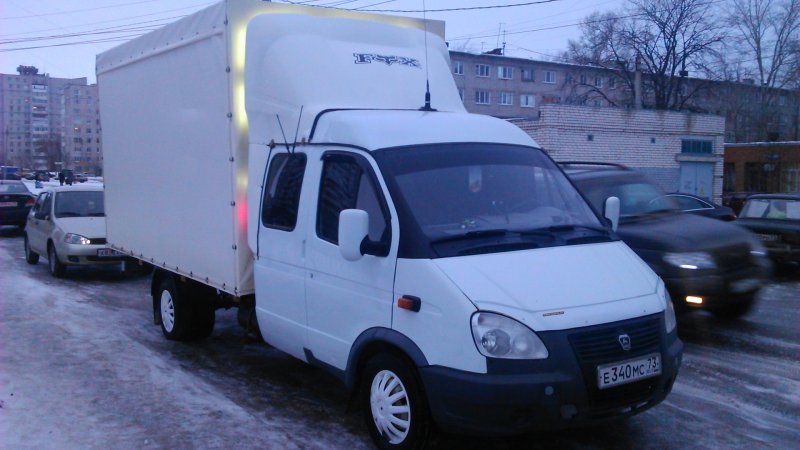 ГАЗ Газель 33023 330273 белая фермер 2004