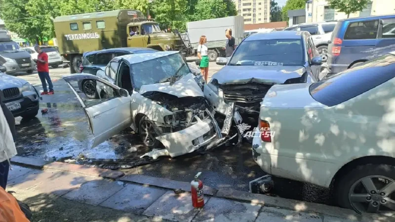 ГАЗ м20 авария