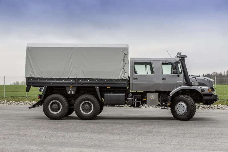 Мерседес Zetros 6х6