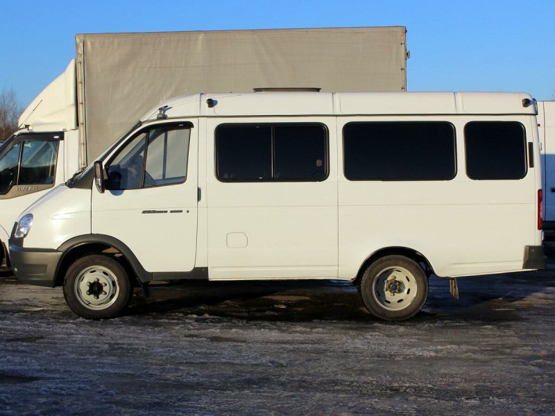 Газель 3221 серебристая