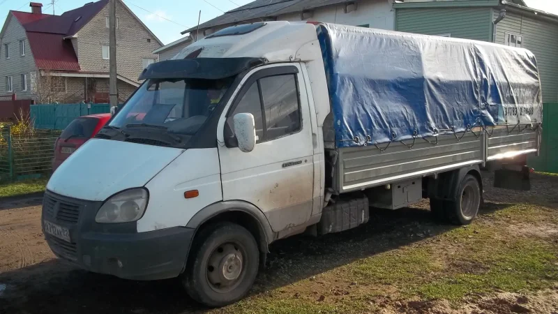 Газель белая 420 220 метра