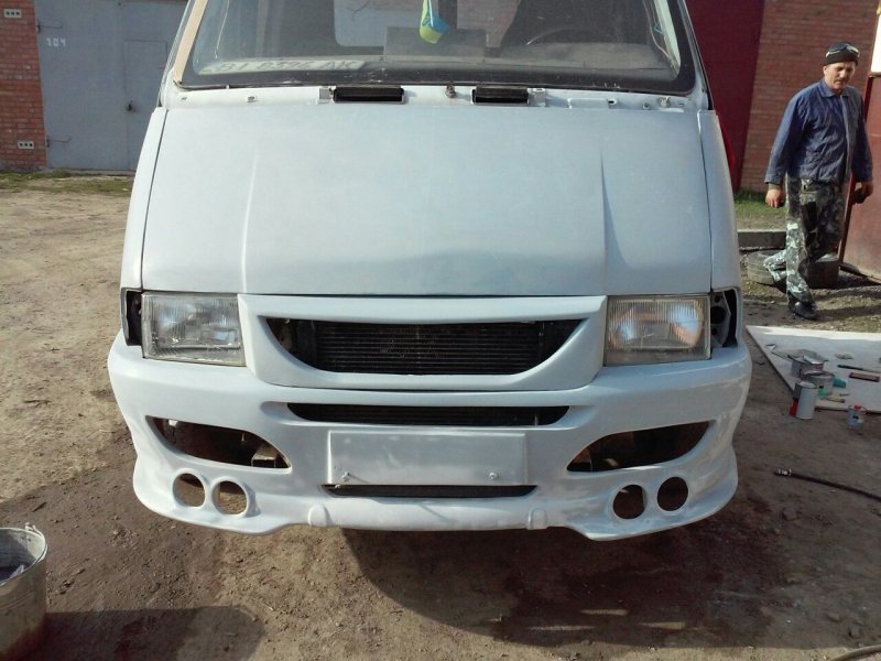 ГАЗ 3302 1997 тюнингованный бампер