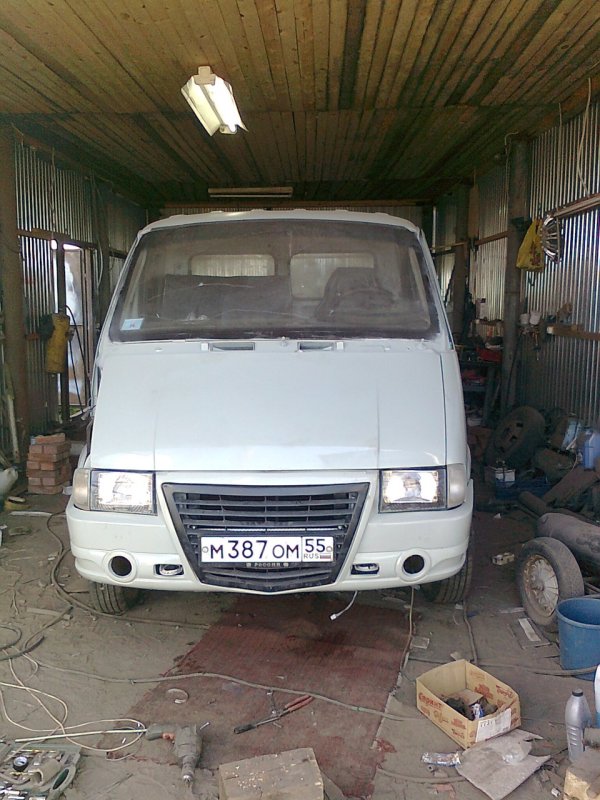 ГАЗ 2705 С квадратные фары