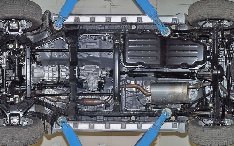 Кузова ГАЗ 3105 снизу