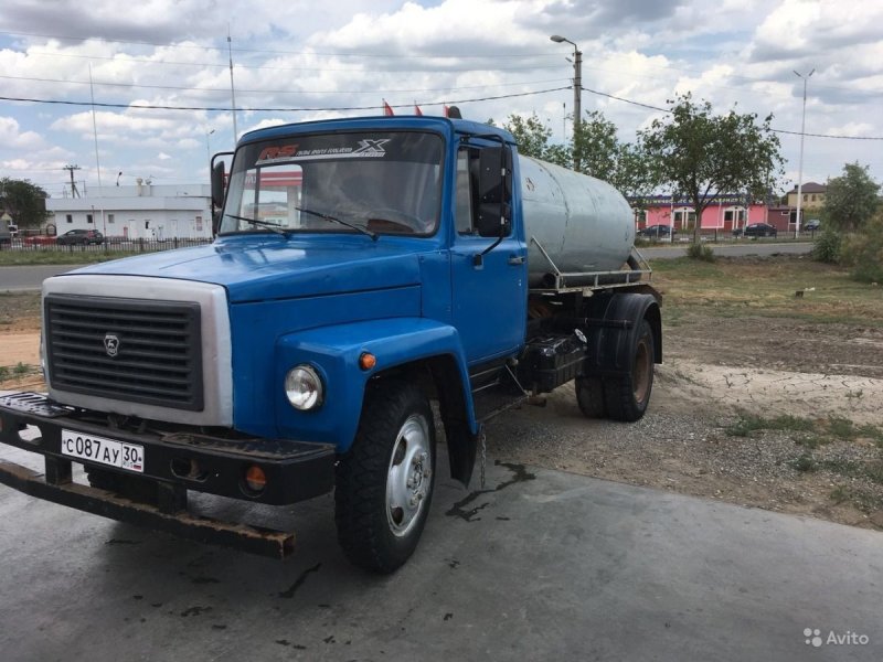 ГАЗ 3307 ассенизатор синий