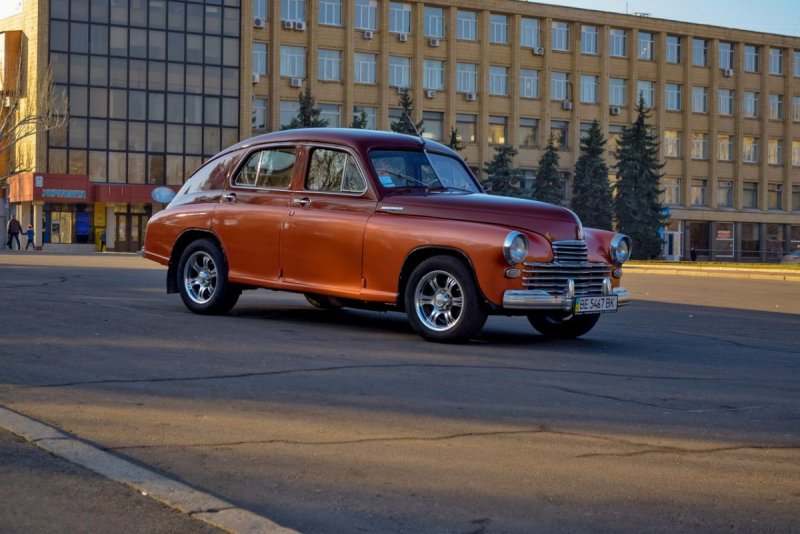 ГАЗ м20 зеленая
