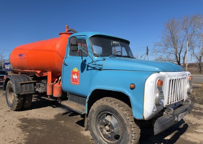 ГАЗ 53 ассенизатор