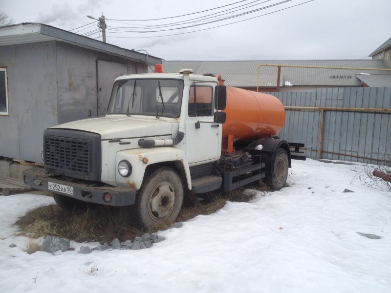 ГАЗ 3307 вакуумная машина