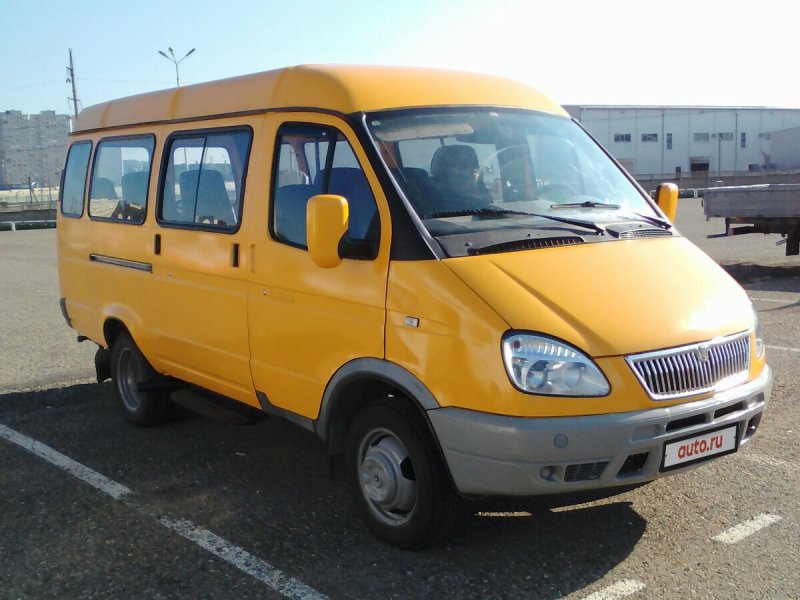 ГАЗ 3221 2005 жёлтый