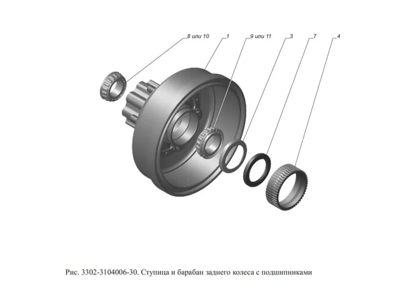 Ступица Газель 33 2 57