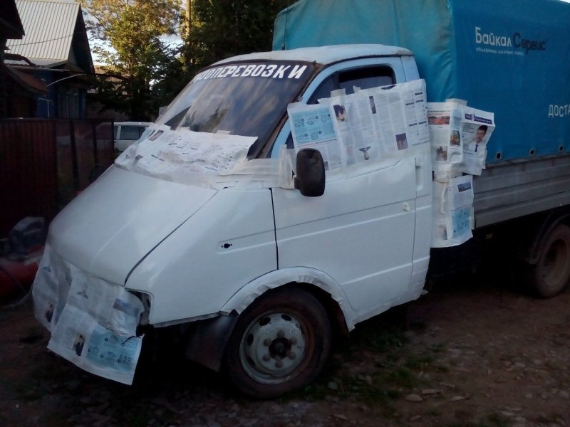 Газель со старой кабиной