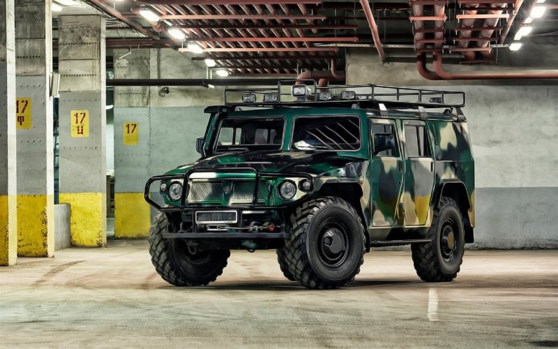 Бронеавтомобиль ГАЗ 2330 тигр