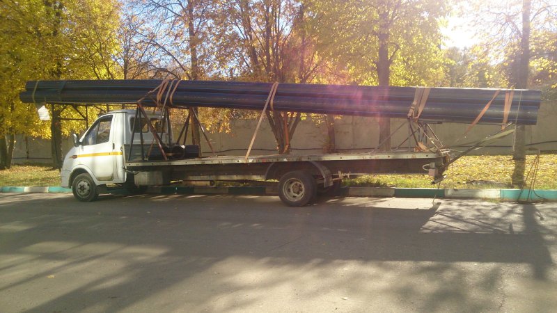 ГАЗ 3302 бортовой с полуприцепом