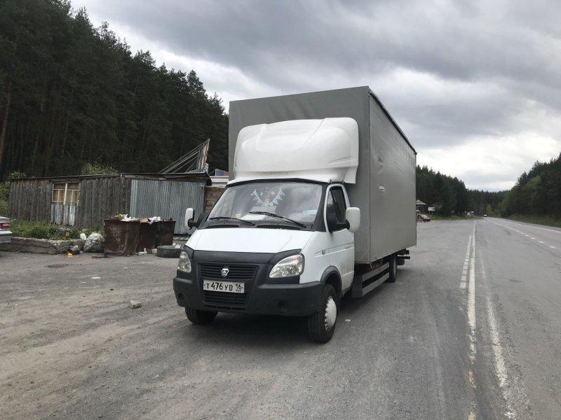 Газель Некст с полуприцепом 12