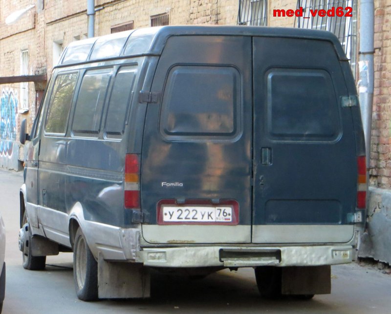 Газель 2705 ЦМФ сзади