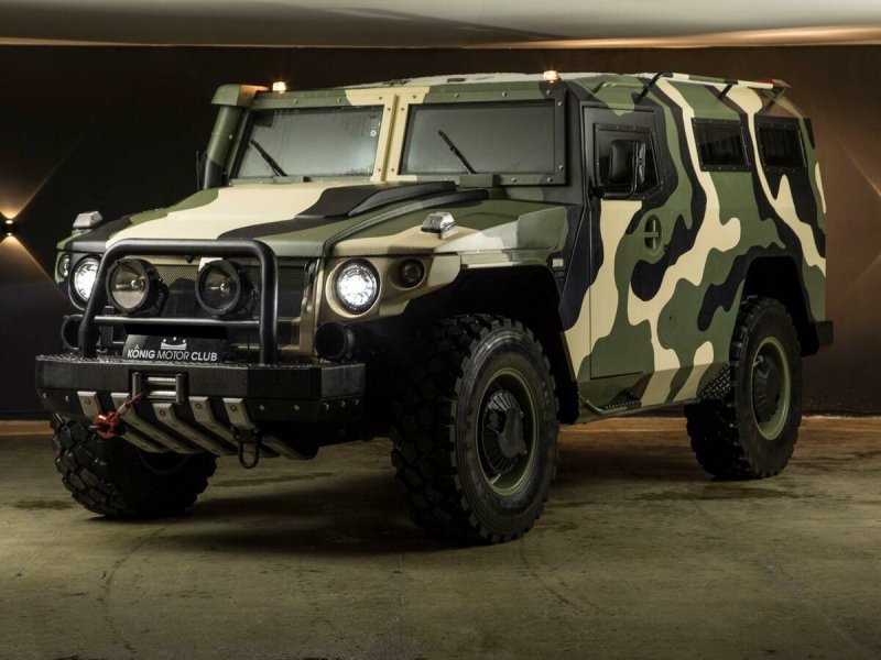 ГАЗ 2330 тигр военный