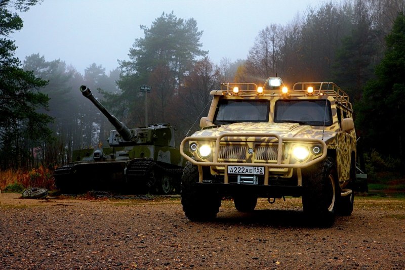 Бронеавтомобиль ГАЗ 2330 тигр