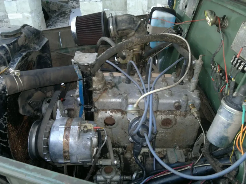 ГАЗ 3307 подкапотка