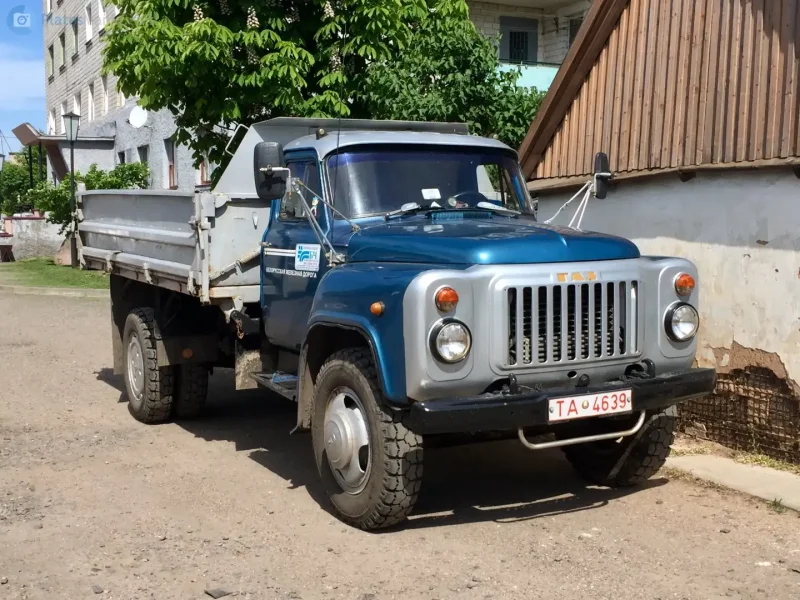 ГАЗ 53 С прицепом